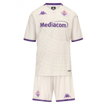 Billige Fotballdrakt Fiorentina Replika Bortedraktsett Barn 2025-26 Kortermet (med bukser)